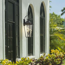 Load image into Gallery viewer, Gannon Outdoor Wall Light in Outside Area.
