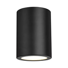 Load image into Gallery viewer, Harley Flush Mount Ceiling Light in Matte Black (5-Inch).
