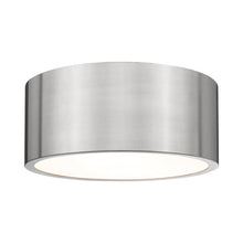 Load image into Gallery viewer, Harley Flush Mount Ceiling Light in Brushed Nickel (12-Inch).
