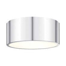 Load image into Gallery viewer, Harley Flush Mount Ceiling Light in Chrome (12-Inch).
