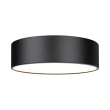 Load image into Gallery viewer, Harley Flush Mount Ceiling Light in Matte Black (20-Inch).
