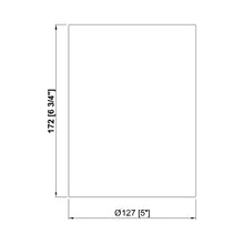 Load image into Gallery viewer, Harley Flush Mount Ceiling Light - line drawing.
