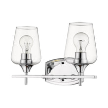Load image into Gallery viewer, Joliet Bath Vanity Light in Chrome(2-Light).
