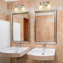 Load image into Gallery viewer, Joliet Bath Vanity Light in bathroom.
