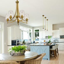 Load image into Gallery viewer, Joliet Mini Pendant Light in kitchen.
