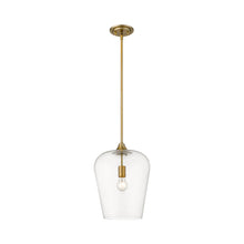 Load image into Gallery viewer, Joliet Pendant Light in Olde Brass (12-Inch).
