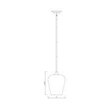 Load image into Gallery viewer, Joliet Pendant Light - line drawing.
