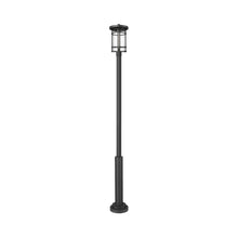 Load image into Gallery viewer, Jordan Outdoor Post Light in Detail.
