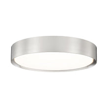 Load image into Gallery viewer, Kawan LED Flush Mount Ceiling Light in Brushed Nickel (16-Inch).
