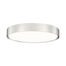 Load image into Gallery viewer, Kawan LED Flush Mount Ceiling Light in Brushed Nickel (20-Inch).
