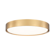 Load image into Gallery viewer, Kawan LED Flush Mount Ceiling Light in Modern Gold (20-Inch).
