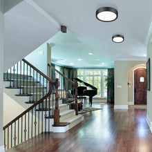 Load image into Gallery viewer, Kawan LED Flush Mount Ceiling Light in living room.
