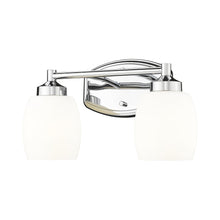 Load image into Gallery viewer, Kendrick Bath Vanity Light in Chrome (2-Light).
