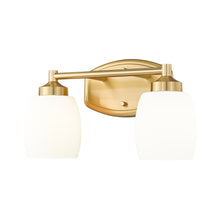 Load image into Gallery viewer, Kendrick Bath Vanity Light in Luxe Gold (2-Light).
