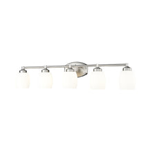Load image into Gallery viewer, Kendrick Bath Vanity Light in Brushed Nickel (5-Light).

