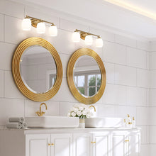 Load image into Gallery viewer, Kendrick Bath Vanity Light in bathroom.

