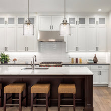 Load image into Gallery viewer, Kinsley Pendant Light in dinning room.
