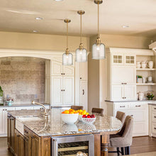 Load image into Gallery viewer, Kinsley Pendant Light in dinning room.
