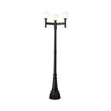 Load image into Gallery viewer, Laurent Outdoor Ornate Post Light in Detail.
