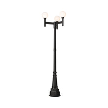Load image into Gallery viewer, Laurent Outdoor Ornate Post Light in Detail.
