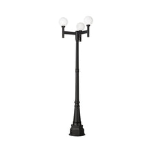 Load image into Gallery viewer, Laurent Outdoor Ornate Post Light in Detail.
