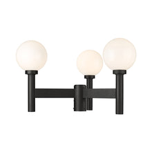 Load image into Gallery viewer, Laurent Outdoor Post Light in Opal (3-Light/30-Inch).
