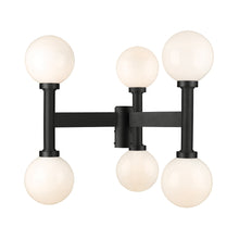 Load image into Gallery viewer, Laurent Outdoor Post Light in Opal (6-Light/30-Inch).
