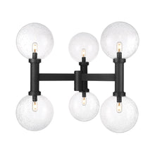 Load image into Gallery viewer, Laurent Outdoor Post Light in Clear Seedy (6-Light/39-Inch).
