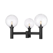 Load image into Gallery viewer, Laurent Outdoor Post Light in Clear Seedy (3-Light/39-Inch).
