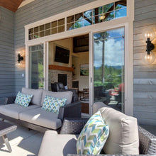 Load image into Gallery viewer, Laurent Outdoor Wall Light in Outside Area.
