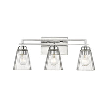 Load image into Gallery viewer, Lyna Bath Vanity Light in Chrome (3-Light).

