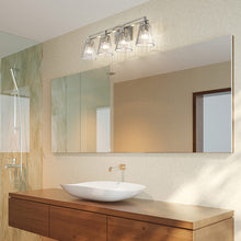 Load image into Gallery viewer, Lyna Bath Vanity Light in bathroom.
