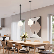 Load image into Gallery viewer, Newbury Pendant Light in living room.
