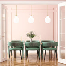Load image into Gallery viewer, Newbury Pendant Light in living room.
