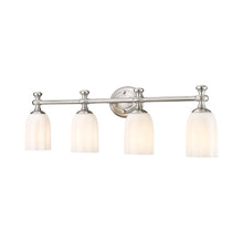 Load image into Gallery viewer, Orion Bath Vanity Light in Brushed Nickel (4-Light).
