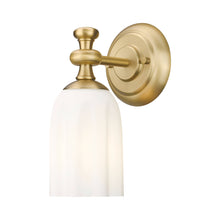 Load image into Gallery viewer, Orion Bath Wall Light in Modern Gold.
