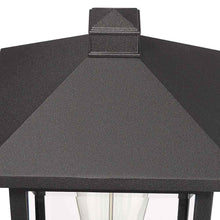 Load image into Gallery viewer, Portland Outdoor Round Mount Post Light in Detail.
