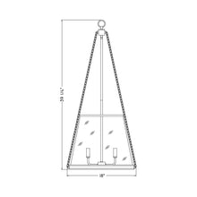 Load image into Gallery viewer, Prescott Pendant Light - line drawing.
