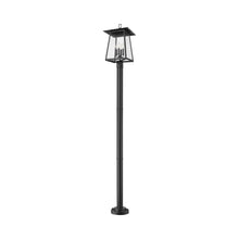 Load image into Gallery viewer, Rainer Outdoor Lean Post Light in Detail.
