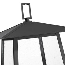 Load image into Gallery viewer, Rainer Outdoor Lean Post Light in Detail.
