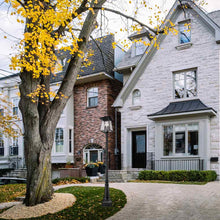 Load image into Gallery viewer, Rainer Outdoor Ornate Post Light in Outside Area.
