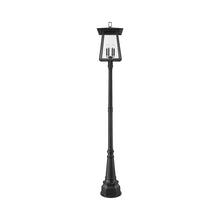 Load image into Gallery viewer, Rainer Outdoor Ornate Post Light in Detail.
