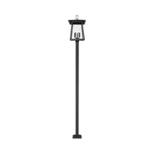 Load image into Gallery viewer, Rainer Outdoor Square Post Light in Detail.
