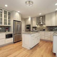 Load image into Gallery viewer, Savannah Flush Mount Ceiling Light in kitchen.
