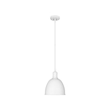 Load image into Gallery viewer, Sawyer Pendant Light in Satin White (Small).
