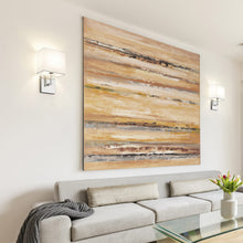 Load image into Gallery viewer, Saxon Wall Light in living room.
