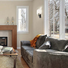Load image into Gallery viewer, Saxon Wall Light in living room.
