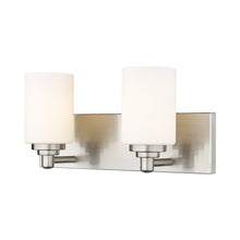 Load image into Gallery viewer, Soledad Bath Vanity Light in Brushed Nickel (2-Light).
