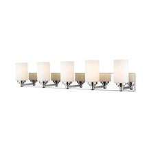 Load image into Gallery viewer, Soledad Bath Vanity Light in Chrome (5-Light).

