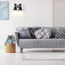 Load image into Gallery viewer, Soriano Wall Light in living room.
